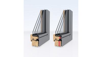 Holz-Aluminium-Fenster DesignLine von UNILUX