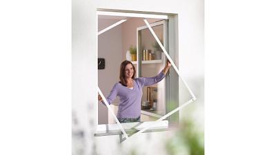 Insektenschutzgitter-Spannrahmen für Fenster